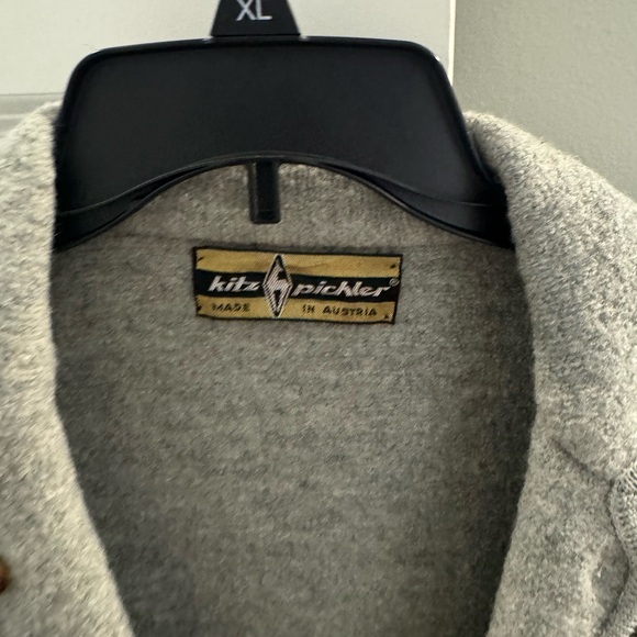 Vintage Kitz Pichler grey wool blazer, Austrian wool jacket - Picture 3 of 5